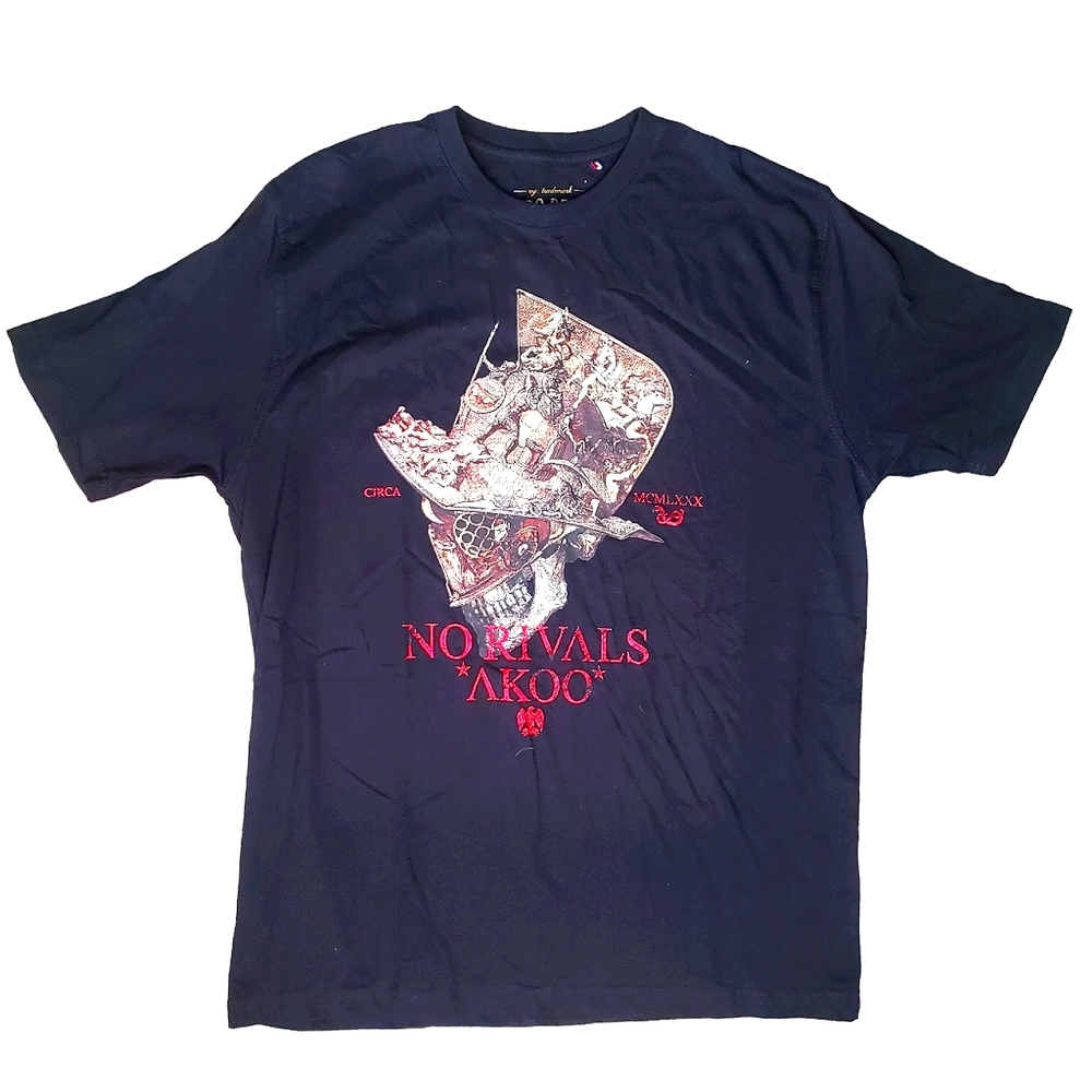 34) AKOO BRAND "No Rivals" "Only The Strong" Sz. XXL